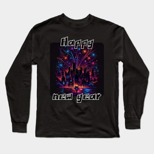 Graffiti Style - Happy New Year 2 (en) Long Sleeve T-Shirt